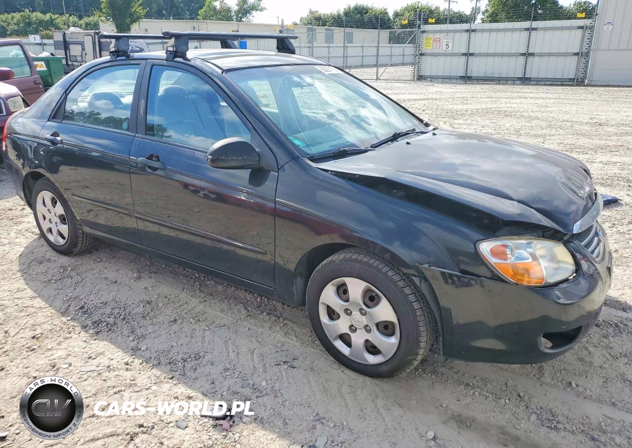 2008 Kia Spectra Lx VIN:KNAFE122785537573 - 4