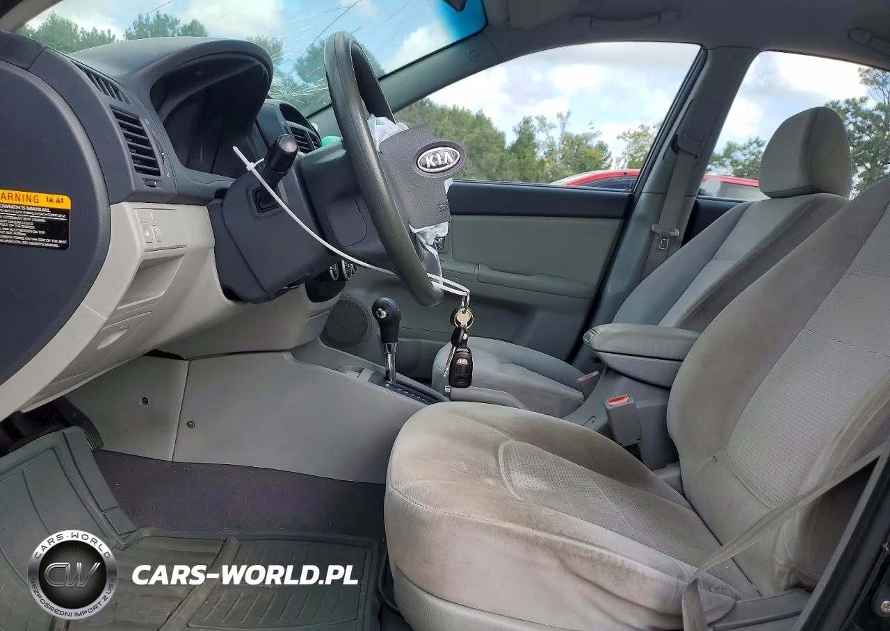 2008 Kia Spectra Lx VIN:KNAFE122785537573 - 7