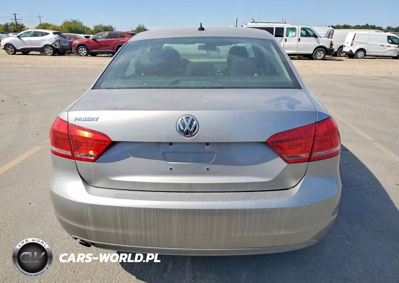 2013 Volkswagen Passat S VIN:1VWAP7A33DC050717 - 6