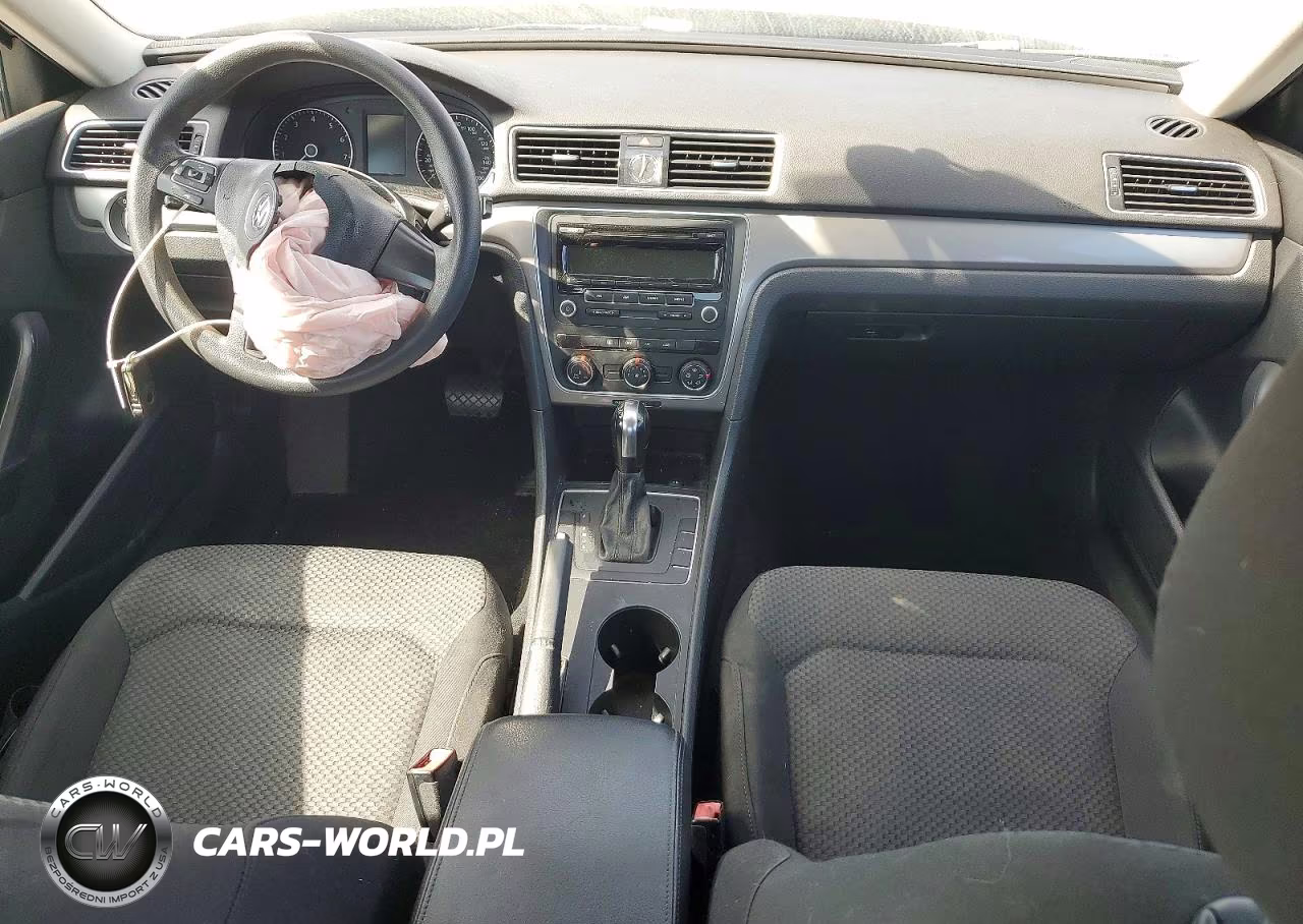2013 Volkswagen Passat S VIN:1VWAP7A33DC050717 - 8