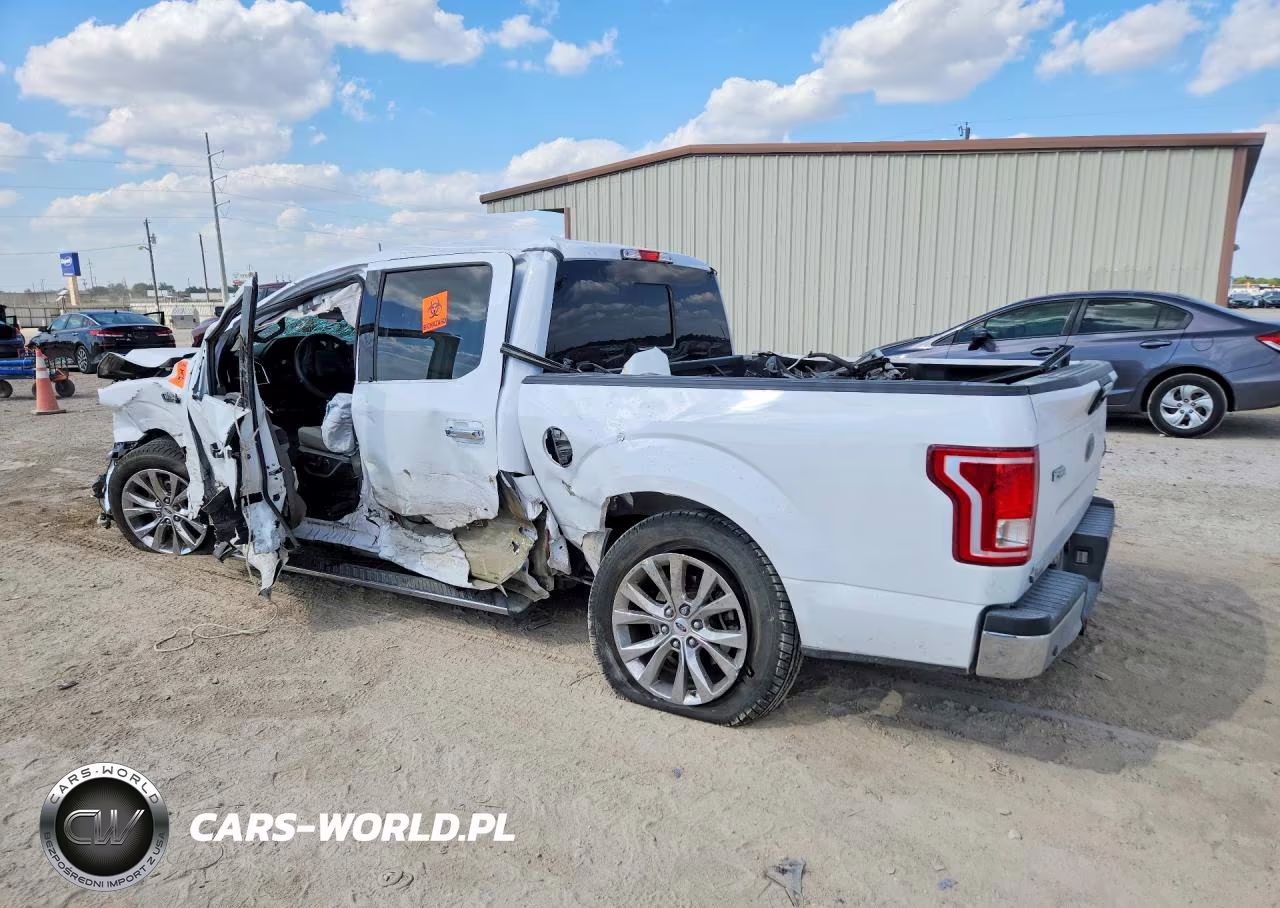 2016 Ford F150 Supercrew VIN:1FTEW1CG6GKF64141 - 2