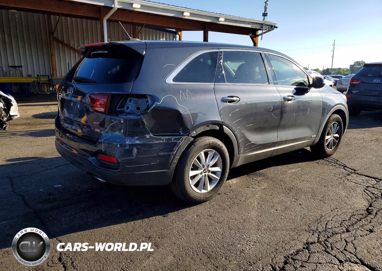 2019 Kia Sorento Lx VIN:5XYPGDA32KG528937 - 3