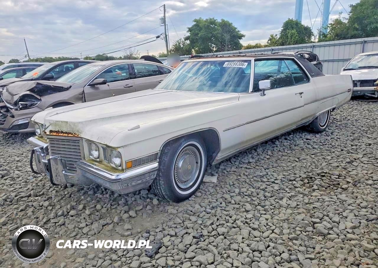 1972 Cadillac Deville VIN:LOT-3-69288306 - 1