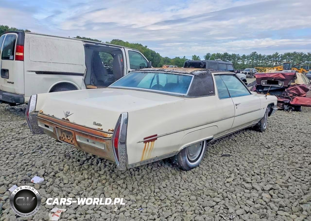 1972 Cadillac Deville VIN:LOT-3-69288306 - 3