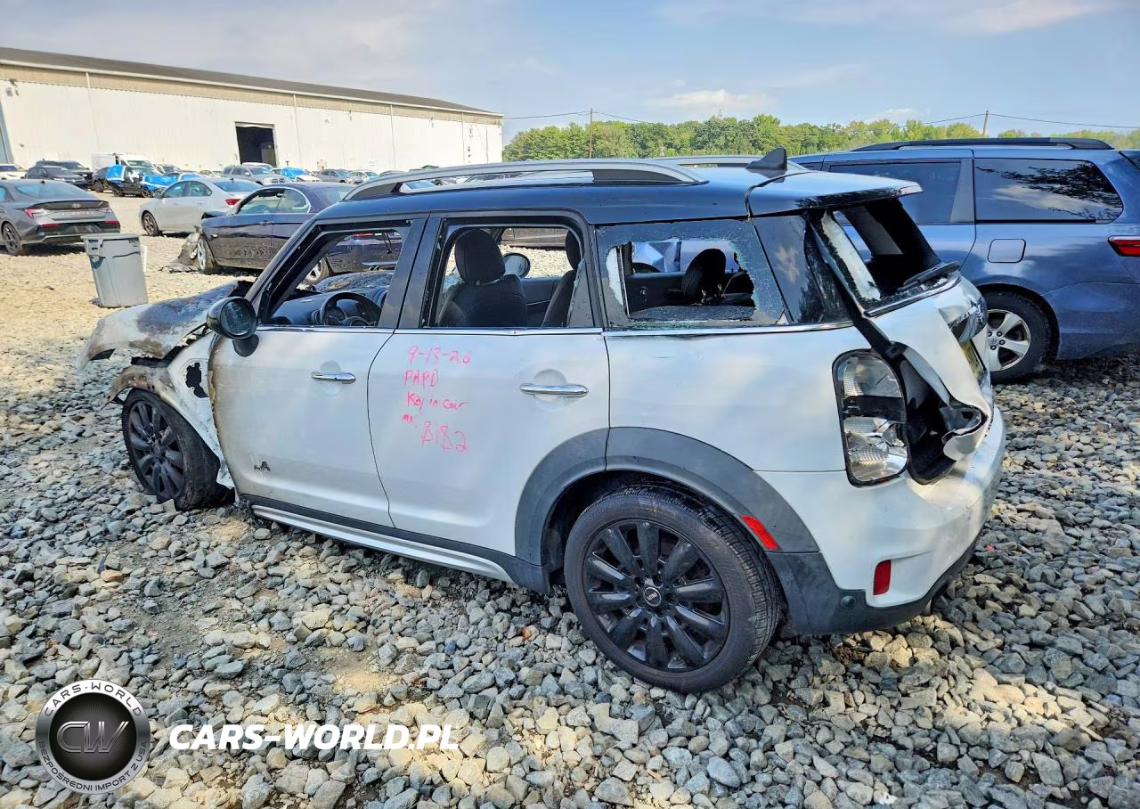 2019 Mini Cooper S Countryman All4 VIN:WMZYT5C54K3J88182 - 2