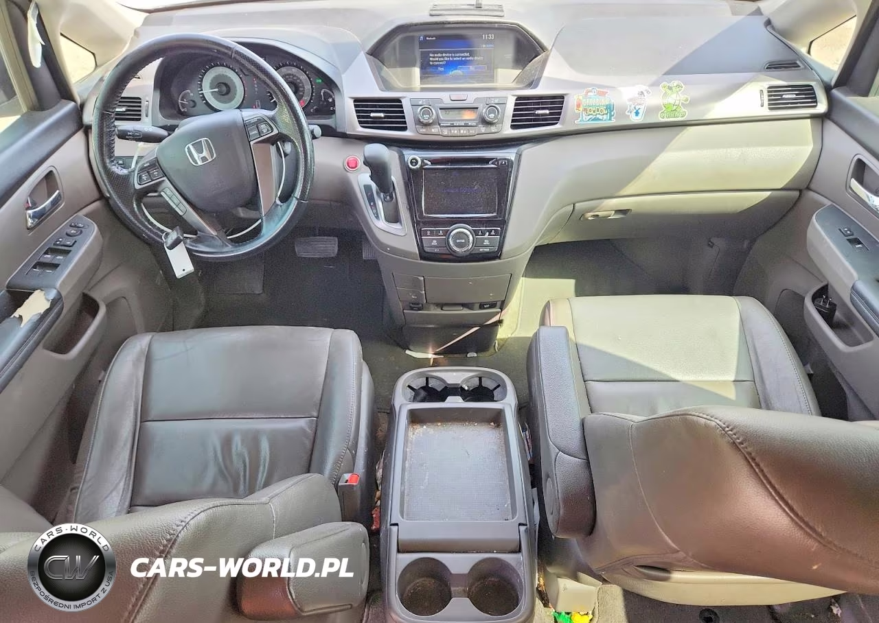 2015 Honda Odyssey Exl VIN:5FNRL5H60FB081998 - 8
