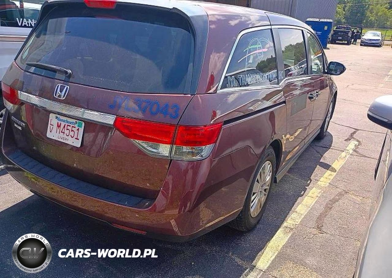 2016 Honda Odyssey Lx VIN:5FNRL5H26GB101556 - 4
