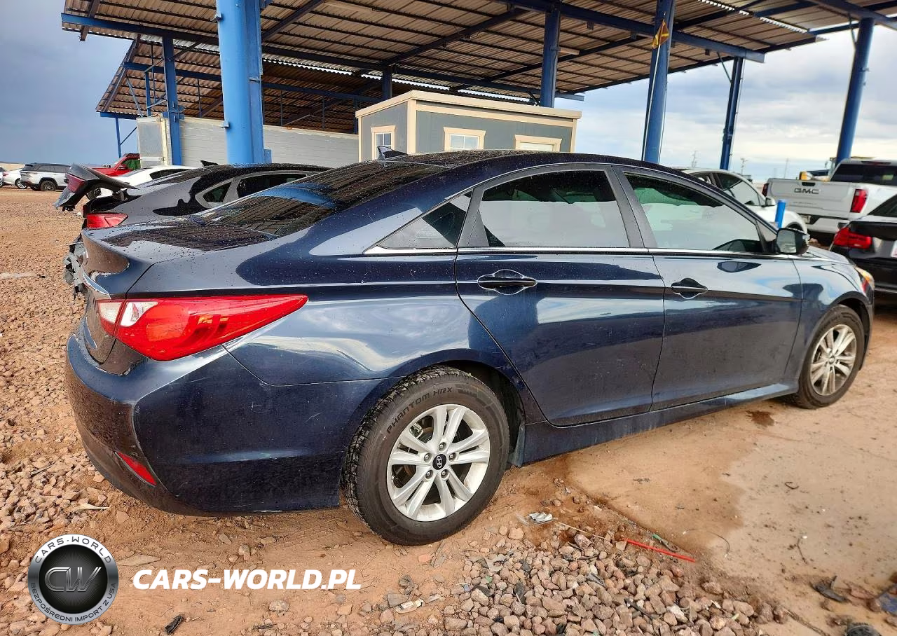 2014 Hyundai Sonata Gls VIN:5NPEB4AC8EH878169 - 3
