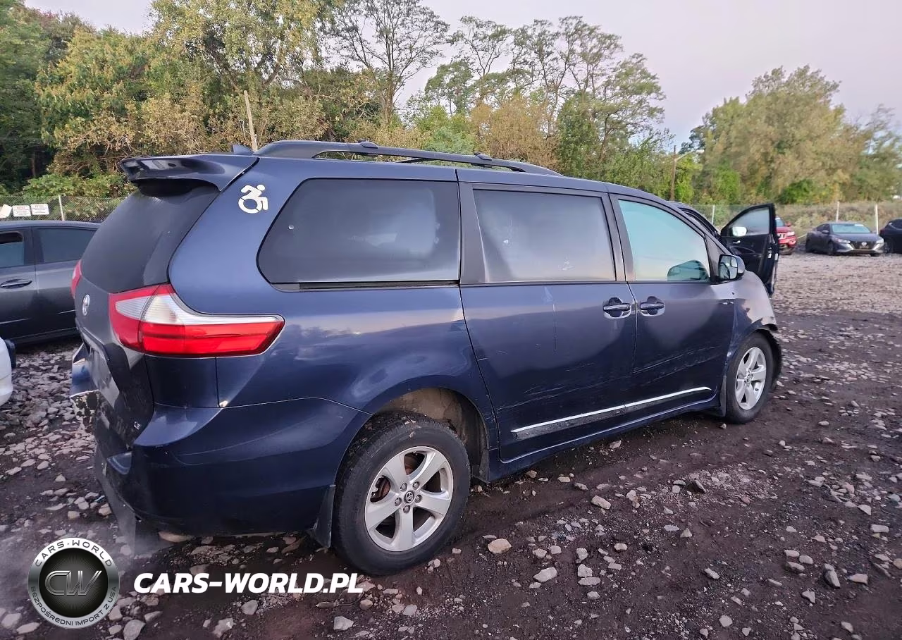 2020 Toyota Sienna Le VIN:5TDKZ3DC3LS022385 - 3