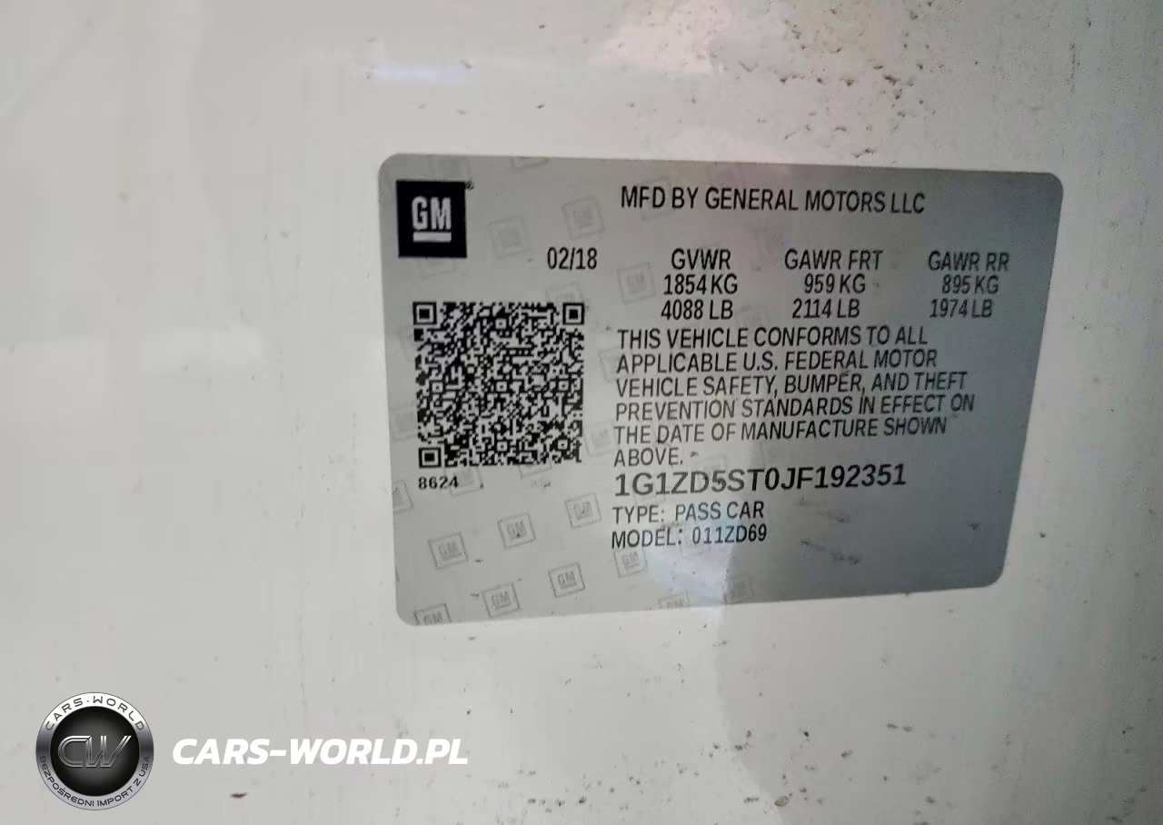 2018 Chevrolet Malibu Lt VIN:1G1ZD5ST0JF192351 - 12