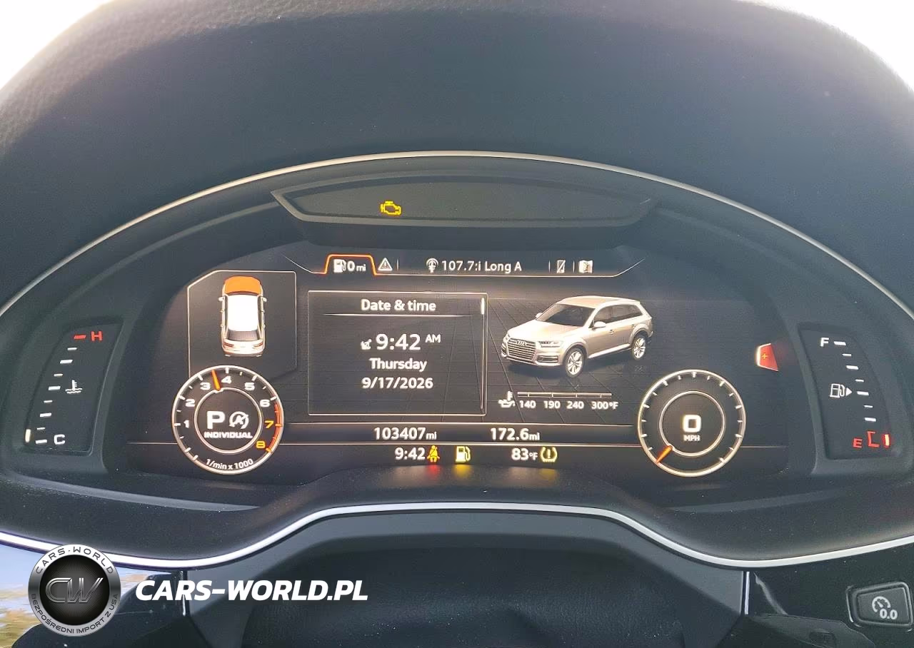 2017 Audi Q7 Premium Plus VIN:WA1LAAF72HD023606 - 9