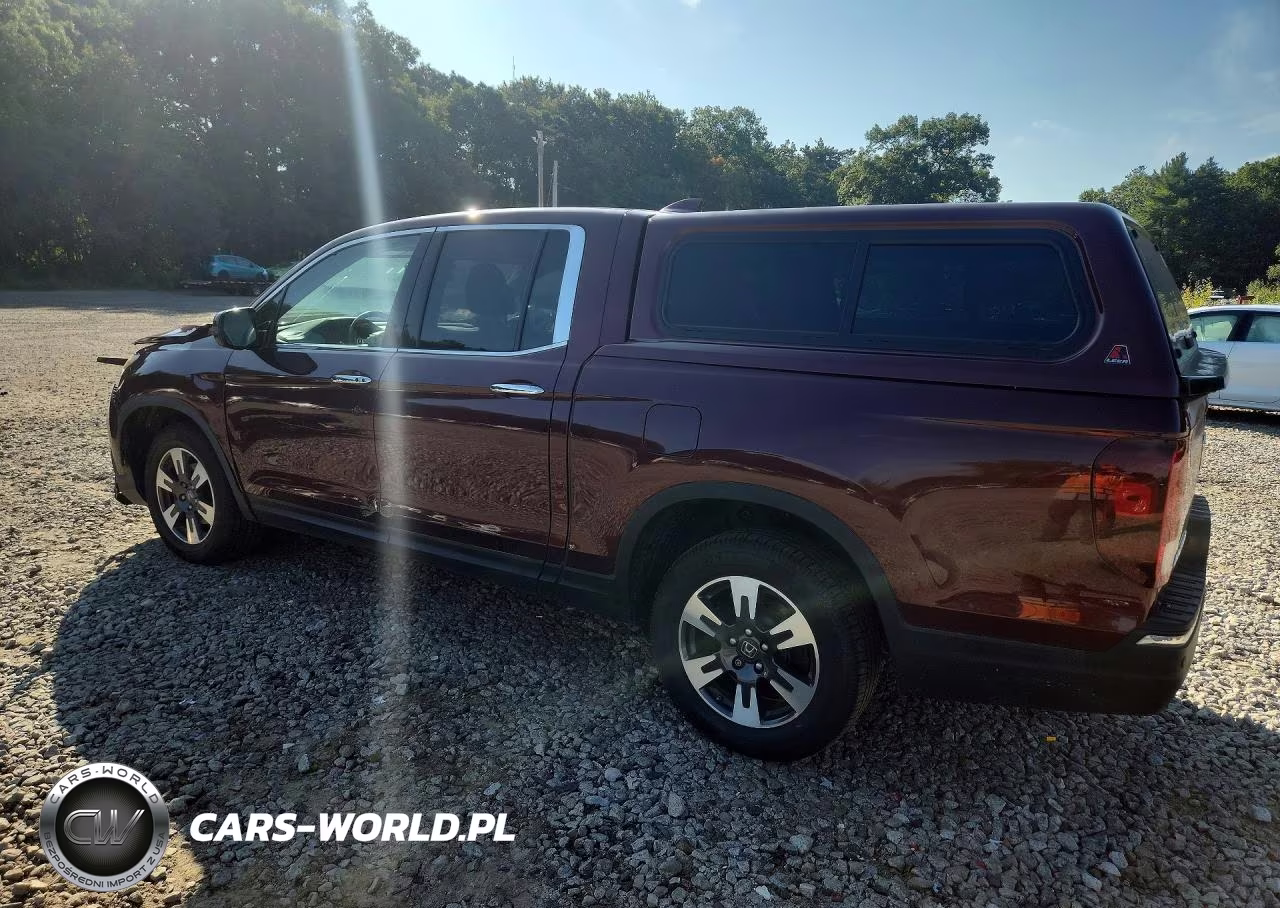 2019 Honda Ridgeline Rtl VIN:5FPYK3F76KB034443 - 2