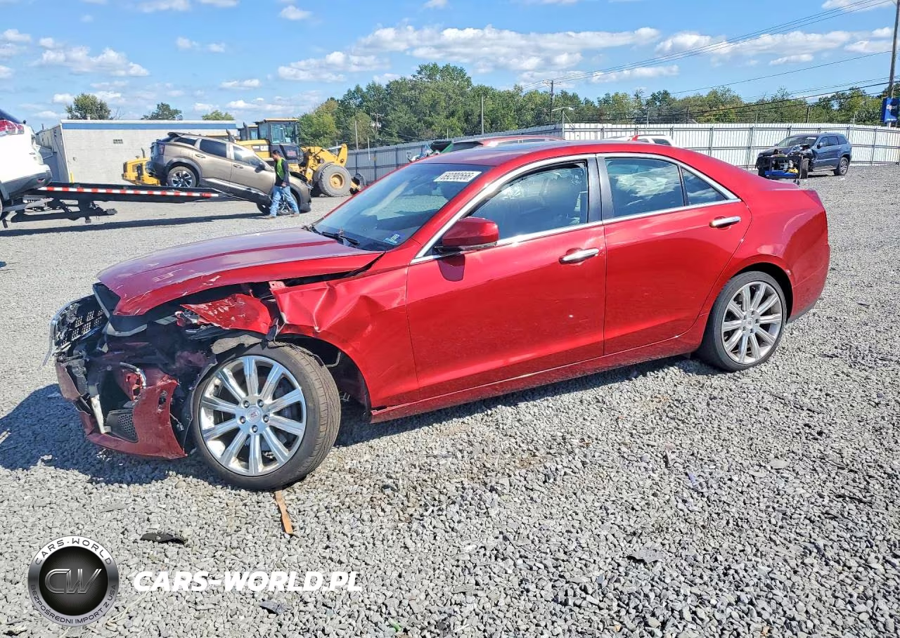2014 Cadillac Ats Luxury VIN:1G6AH5R34E0165292 - 1