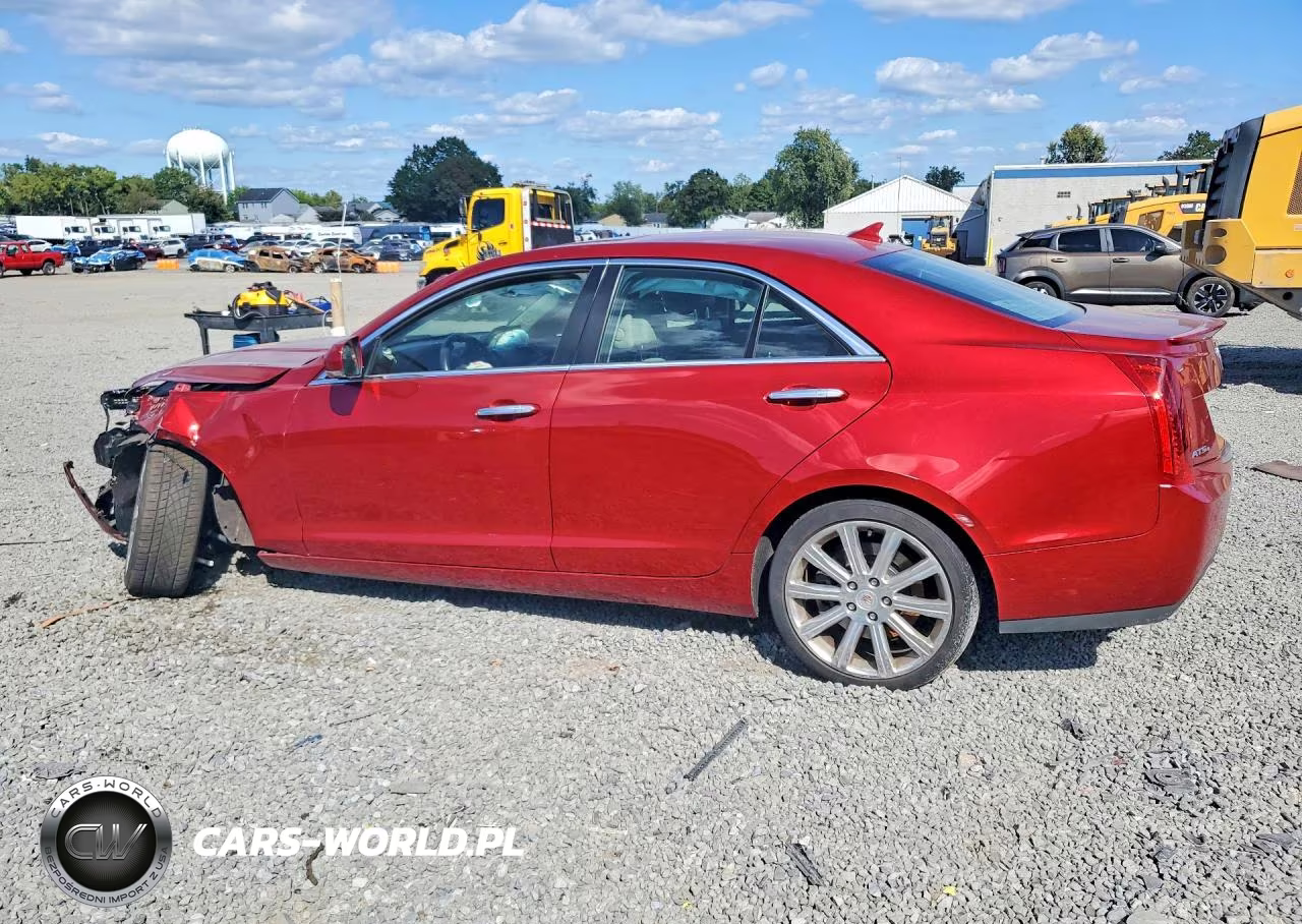 2014 Cadillac Ats Luxury VIN:1G6AH5R34E0165292 - 2