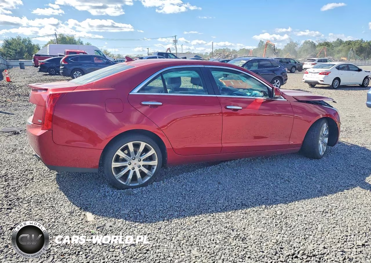 2014 Cadillac Ats Luxury VIN:1G6AH5R34E0165292 - 3