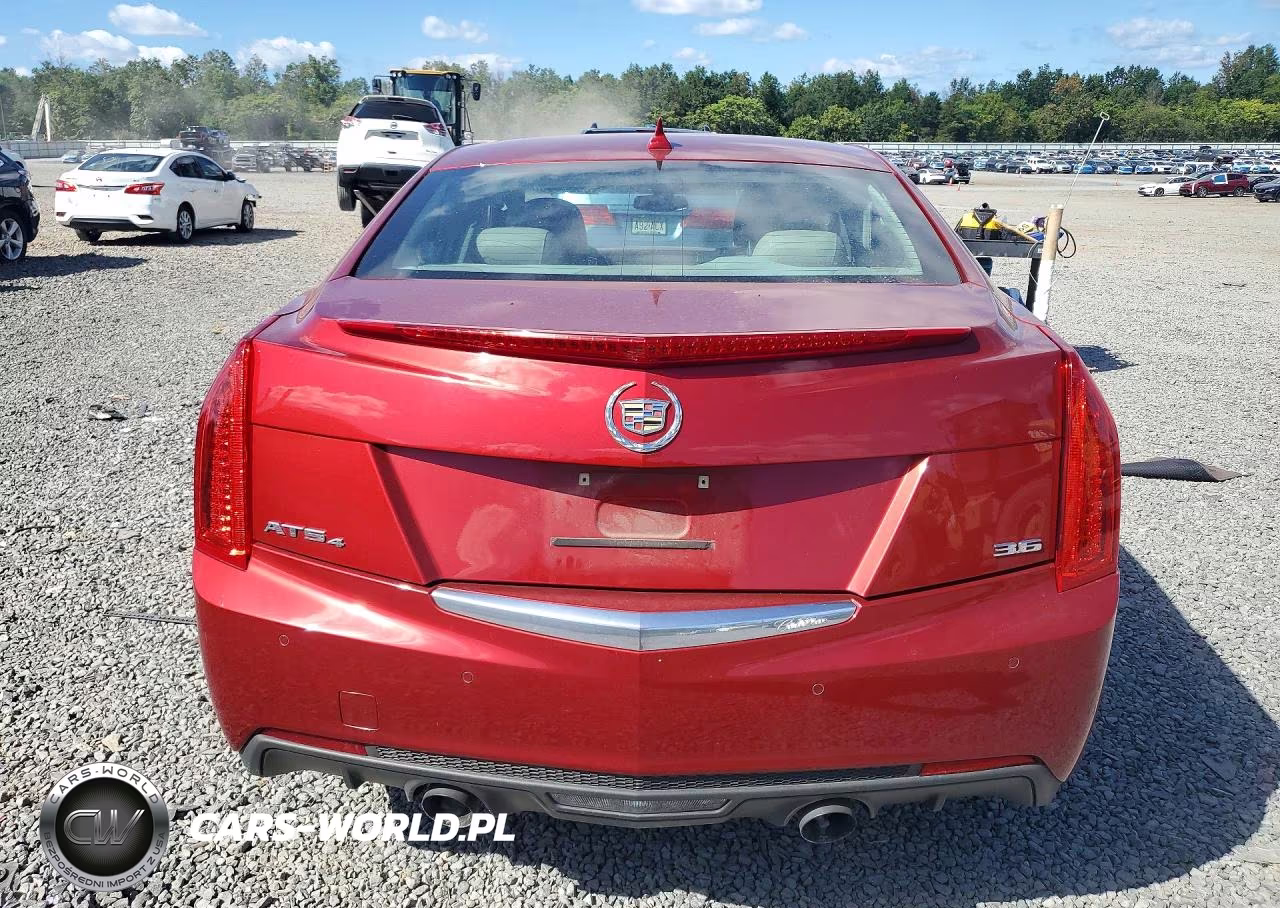 2014 Cadillac Ats Luxury VIN:1G6AH5R34E0165292 - 6