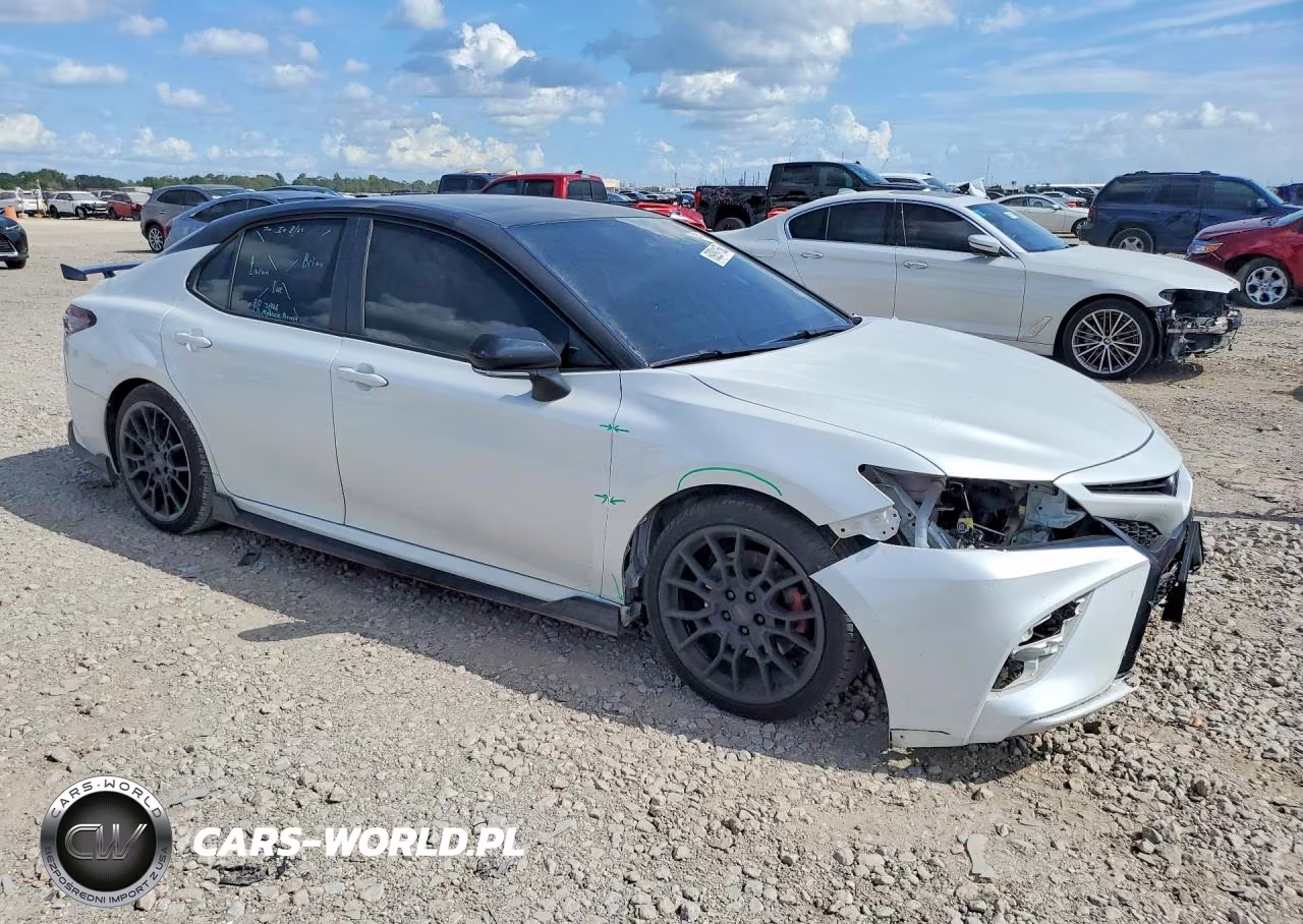 2021 Toyota Camry Trd VIN:4T1KZ1AK6MU054031 - 4