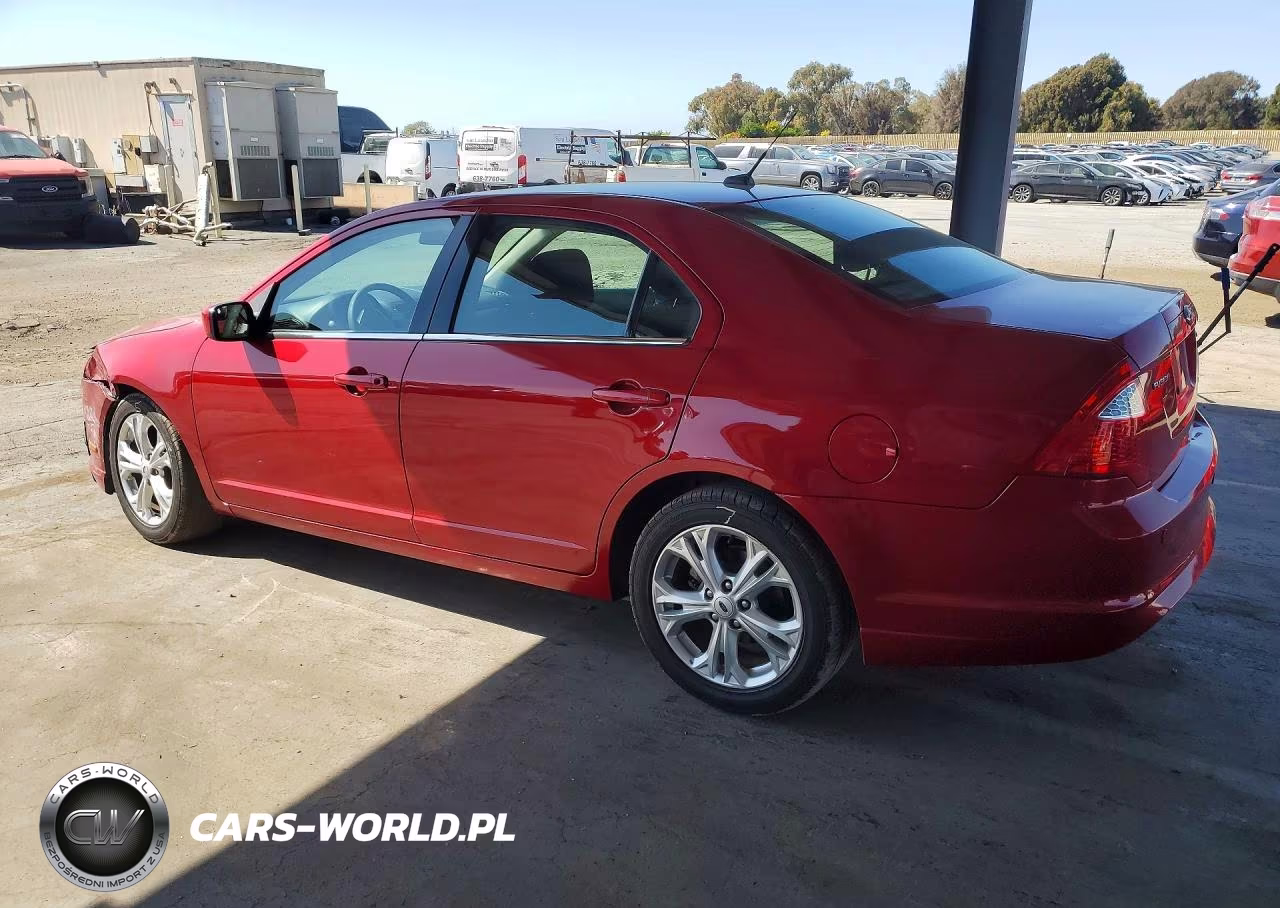 2012 Ford Fusion Se VIN:3FAHP0HA8CR416500 - 2