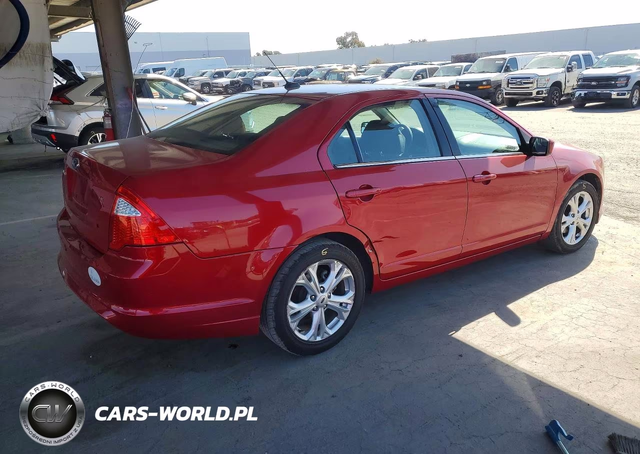 2012 Ford Fusion Se VIN:3FAHP0HA8CR416500 - 3
