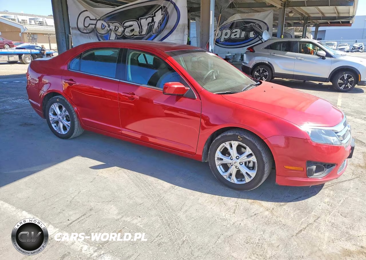 2012 Ford Fusion Se VIN:3FAHP0HA8CR416500 - 4
