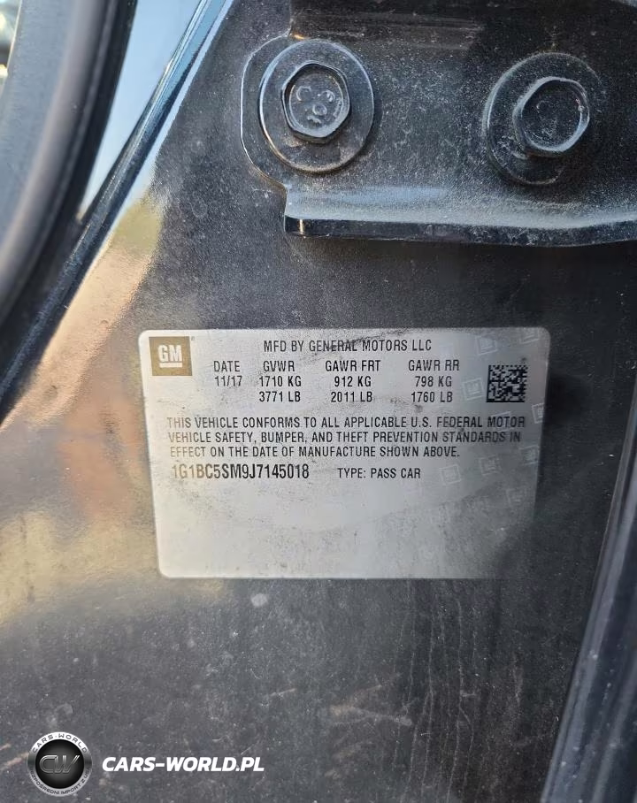 2018 Chevrolet Cruze Ls VIN:1G1BC5SM9J7145018 - 12