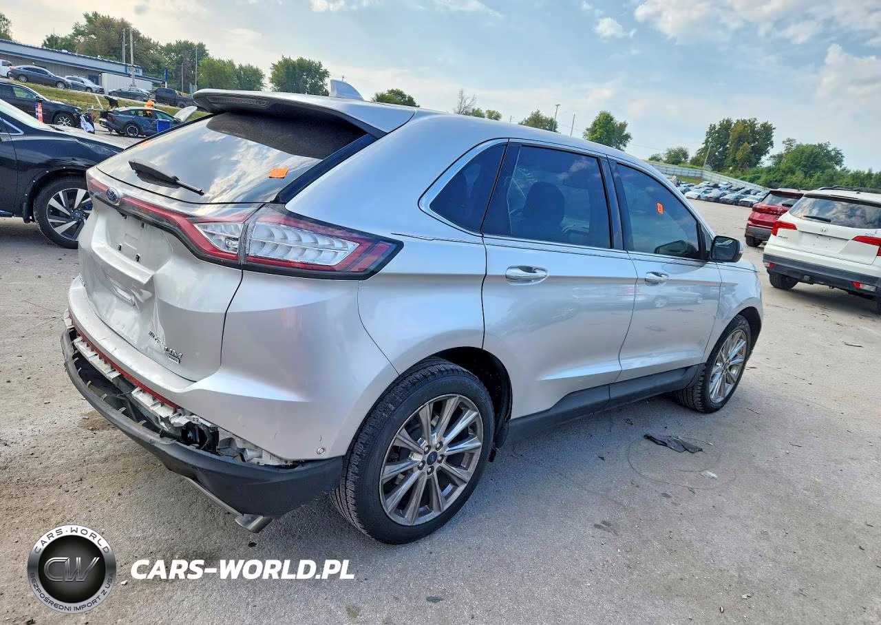 2017 Ford Edge Titanium VIN:2FMPK4K89HBC49079 - 3