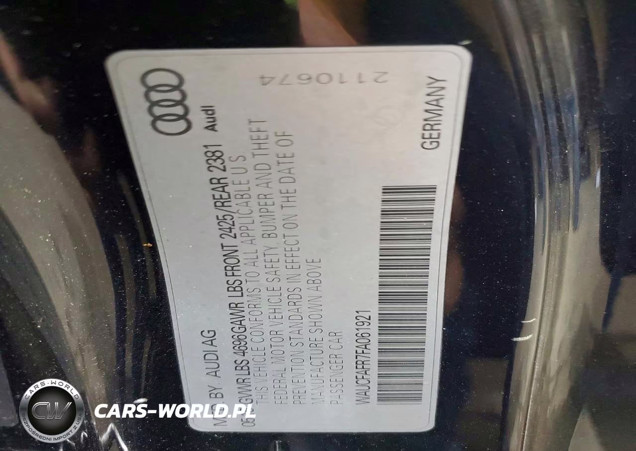 2015 Audi A5 Premium VIN:WAUCFAFR7FA061921 - 13