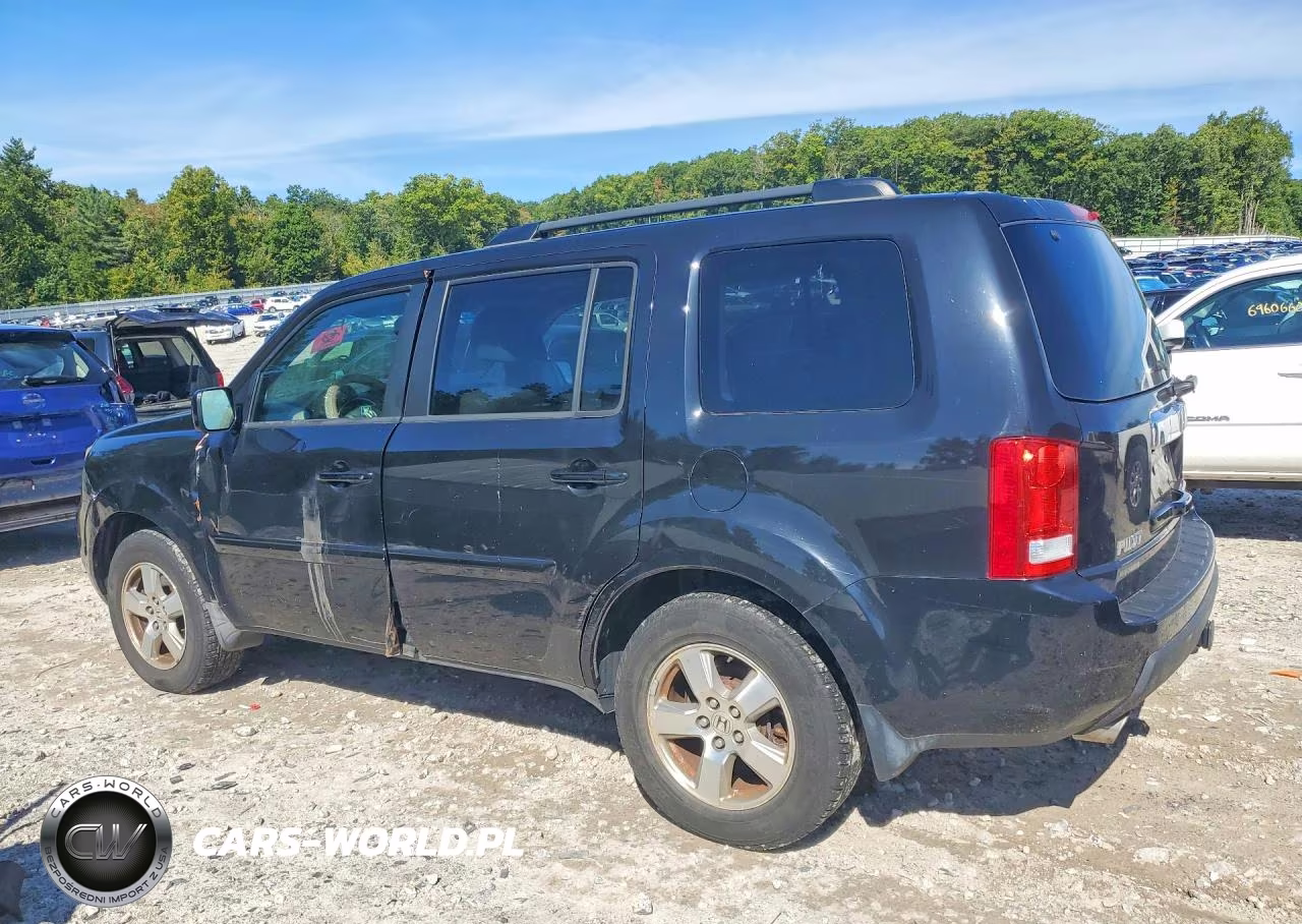 2009 Honda Pilot Exl VIN:5FNYF48589B039278 - 2