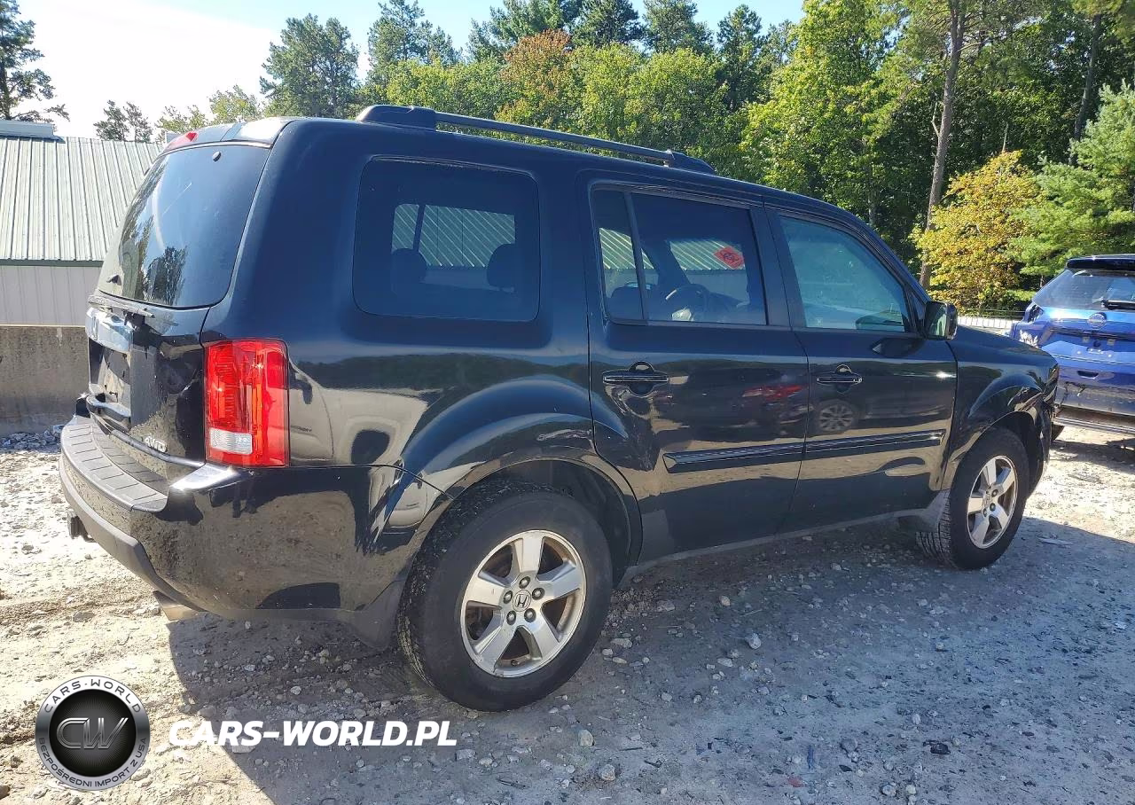 2009 Honda Pilot Exl VIN:5FNYF48589B039278 - 3