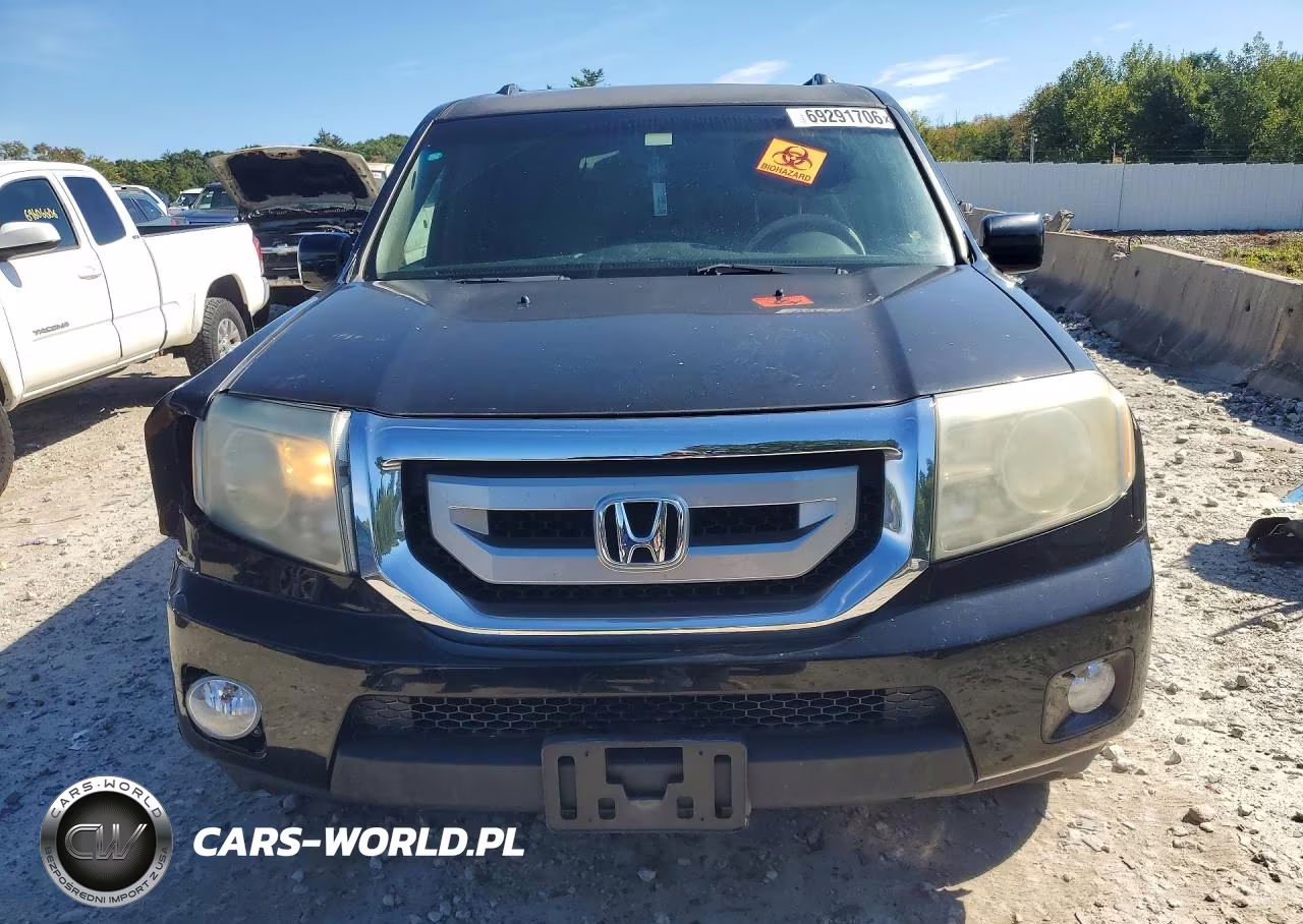 2009 Honda Pilot Exl VIN:5FNYF48589B039278 - 5