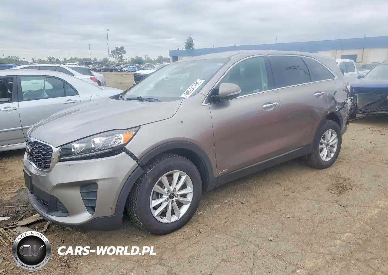 2019 Kia Sorento Lx V6 VIN:5XYPGDA5XKG551352 - 1