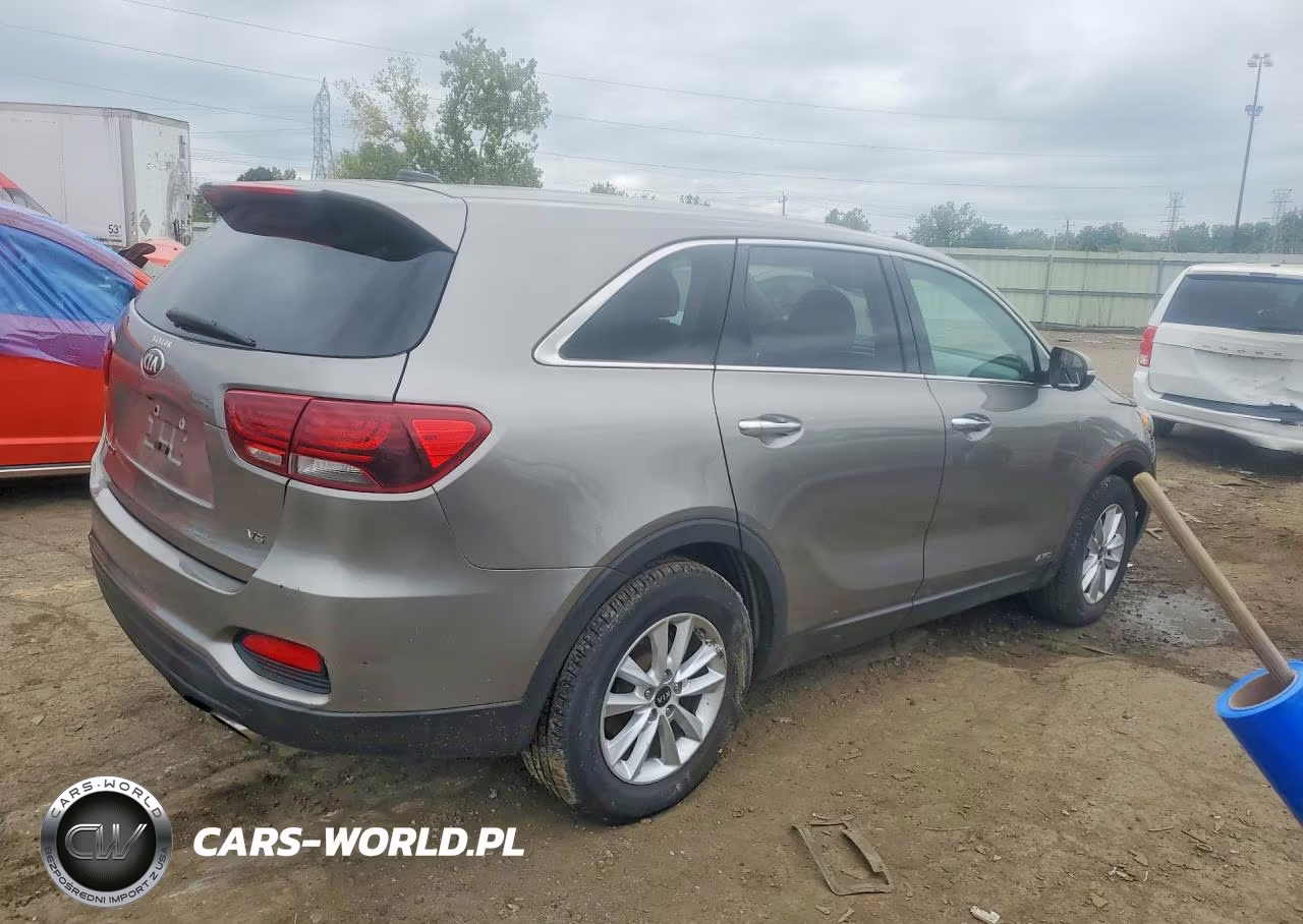 2019 Kia Sorento Lx V6 VIN:5XYPGDA5XKG551352 - 3