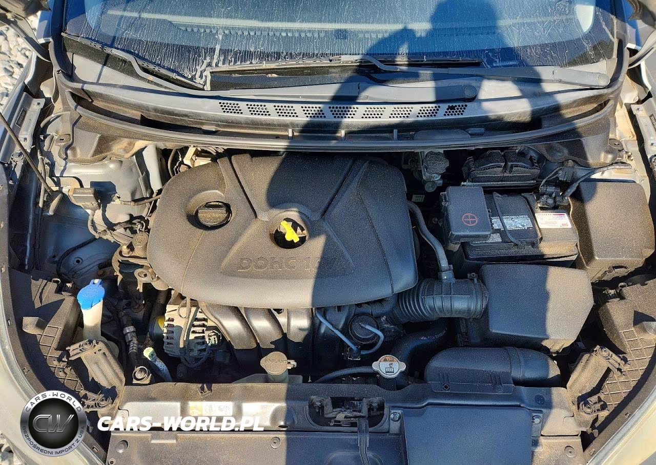 2013 Hyundai Elantra Gls VIN:5NPDH4AE9DH198954 - 11