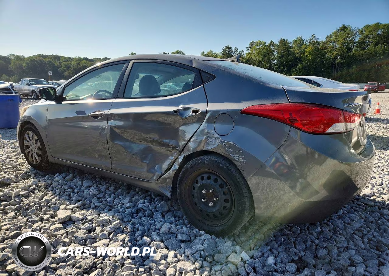 2013 Hyundai Elantra Gls VIN:5NPDH4AE9DH198954 - 2