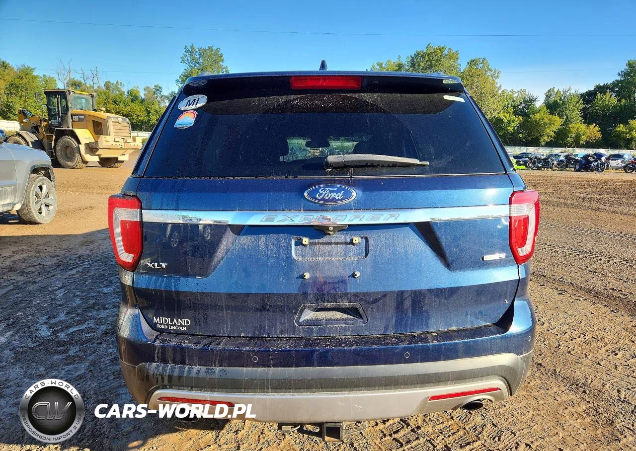 2017 Ford Explorer Xlt VIN:1FM5K8DH6HGC65437 - 6
