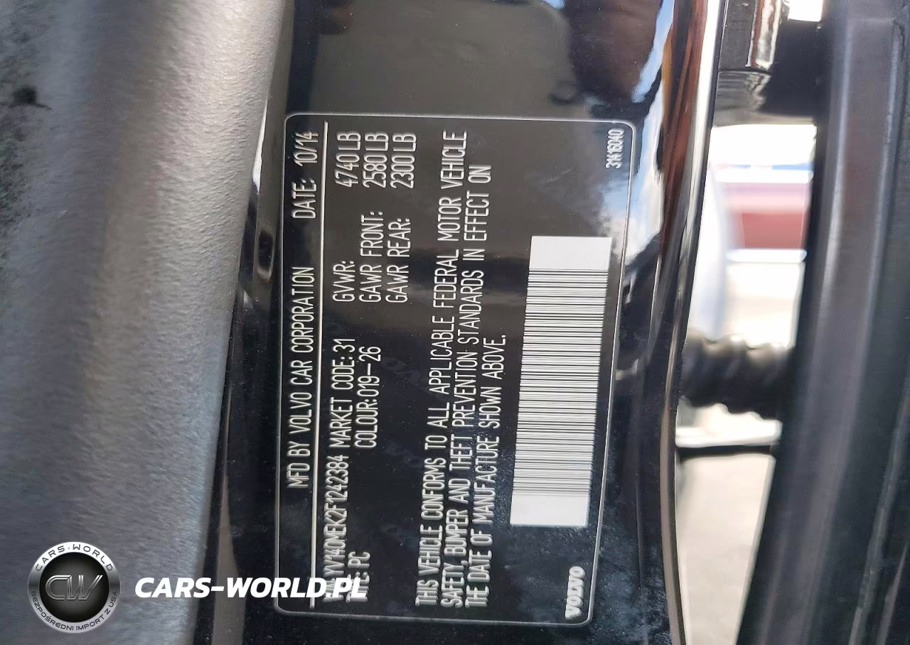 2015 Volvo V60 Premier VIN:YV140MEK2F1242384 - 14