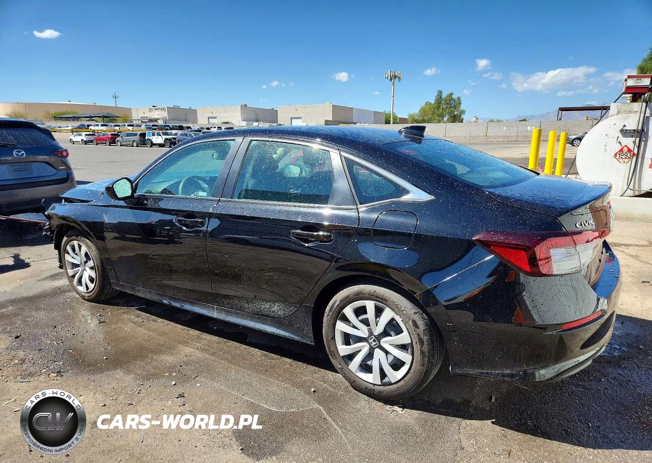 2026 Honda Civic Lx VIN:2HGFE2F28TH594922 - 2