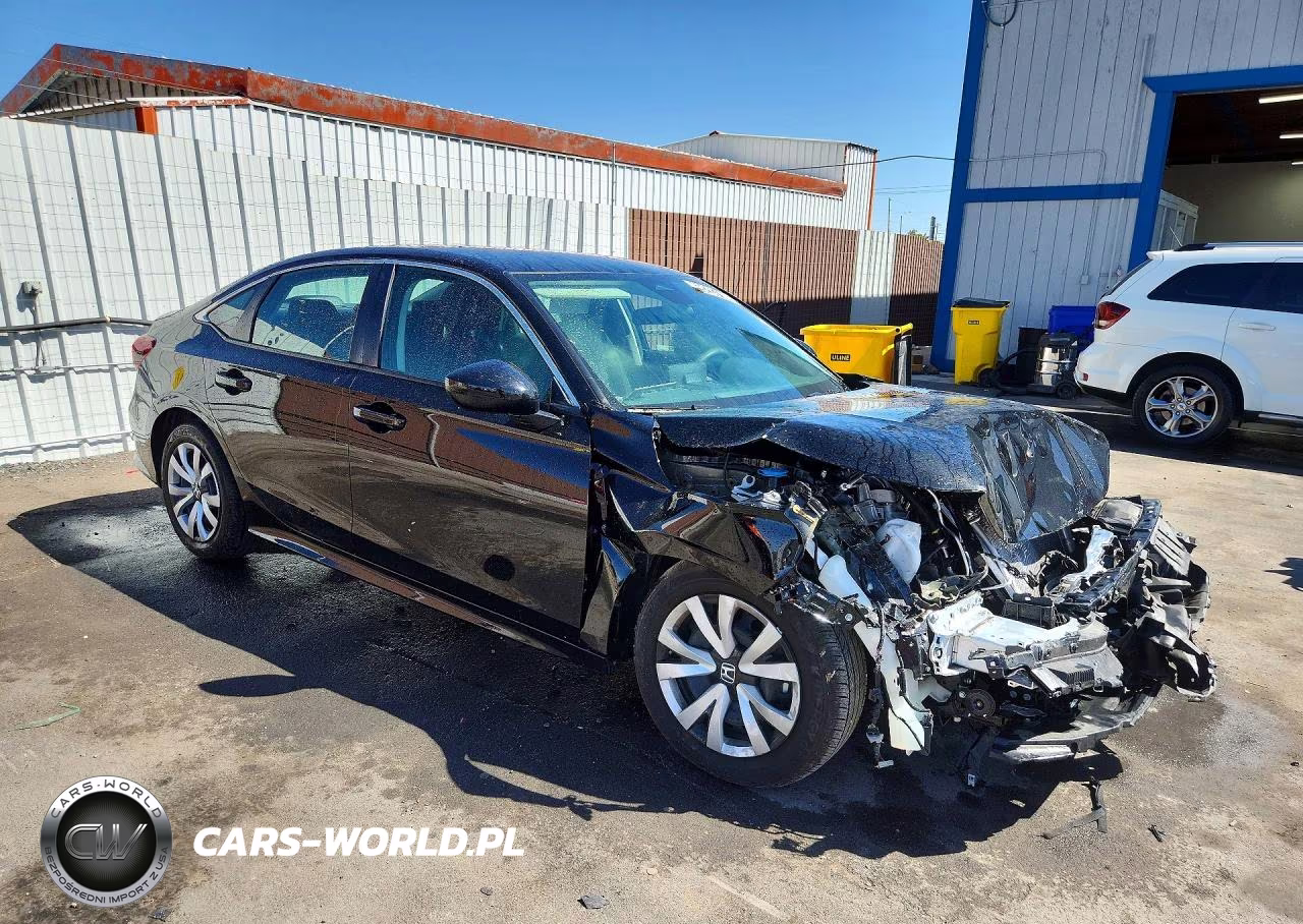 2026 Honda Civic Lx VIN:2HGFE2F28TH594922 - 4