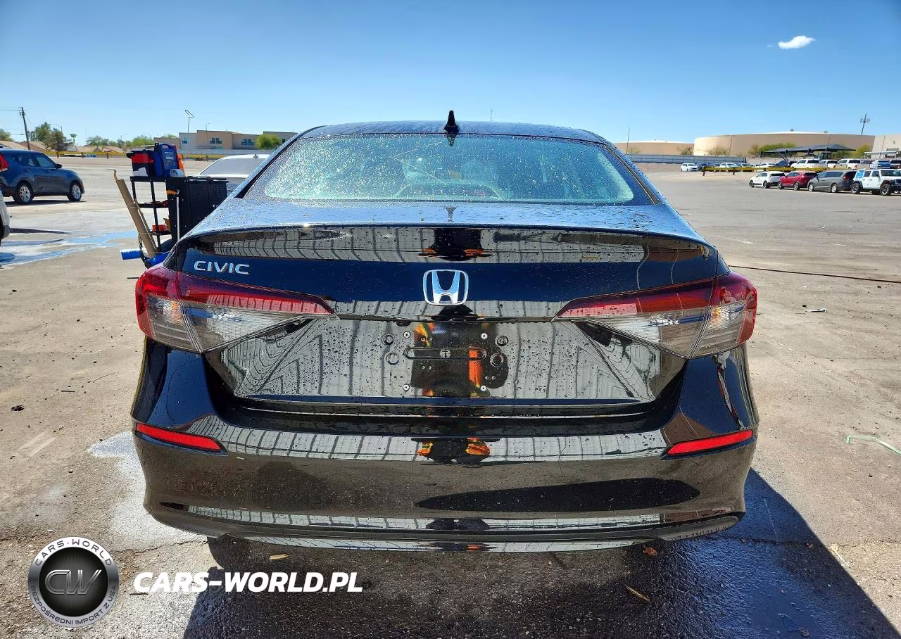 2026 Honda Civic Lx VIN:2HGFE2F28TH594922 - 6