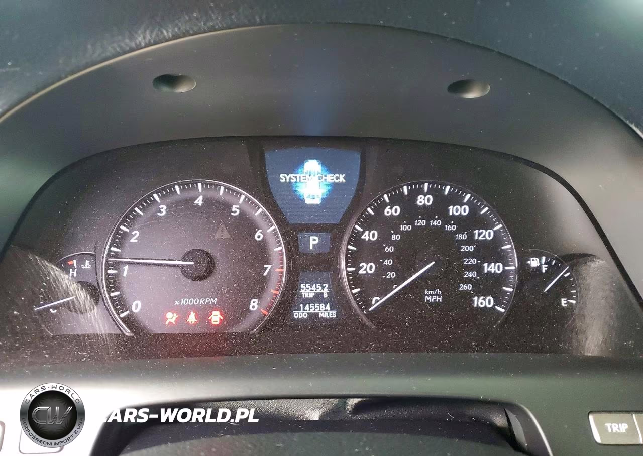 2007 Lexus Ls 460 VIN:JTHBL46F575001403 - 9
