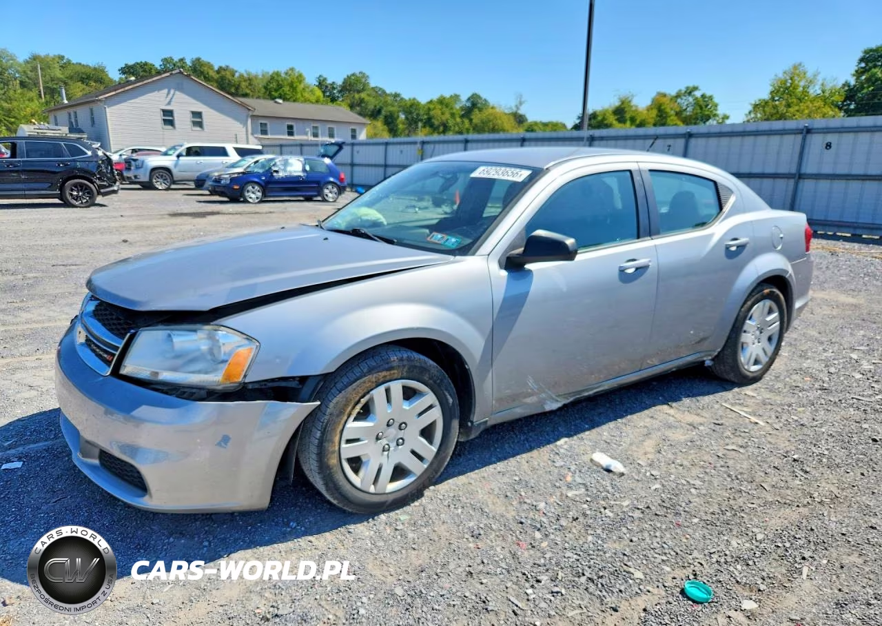 2013 Dodge Avenger Se VIN:1C3CDZAB0DN690383 - 1