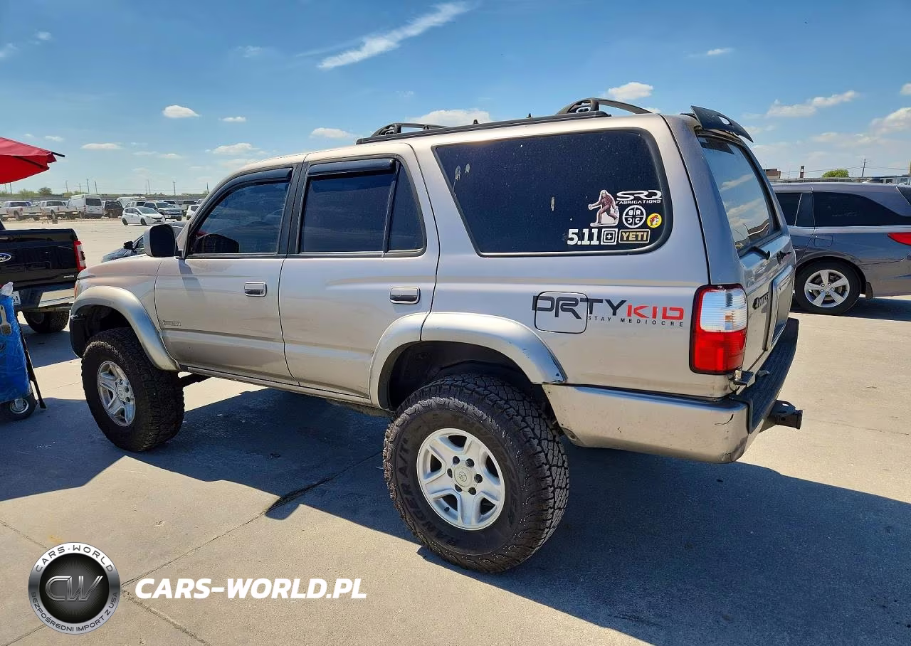2002 Toyota 4Runner Sr5 VIN:JT3HN86R720362942 - 2