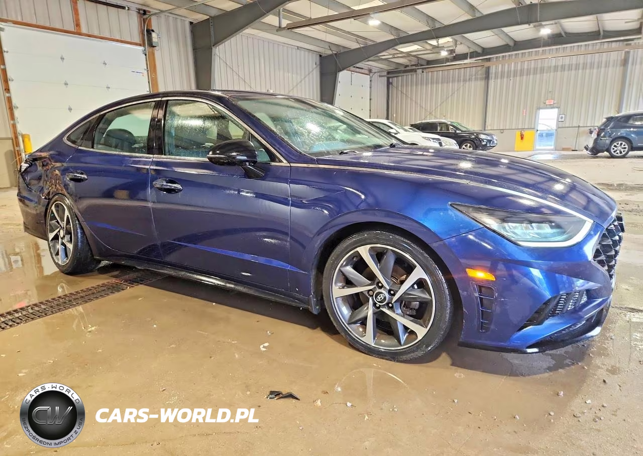 2021 Hyundai Sonata Sel Plus VIN:5NPEJ4J26MH082075 - 4