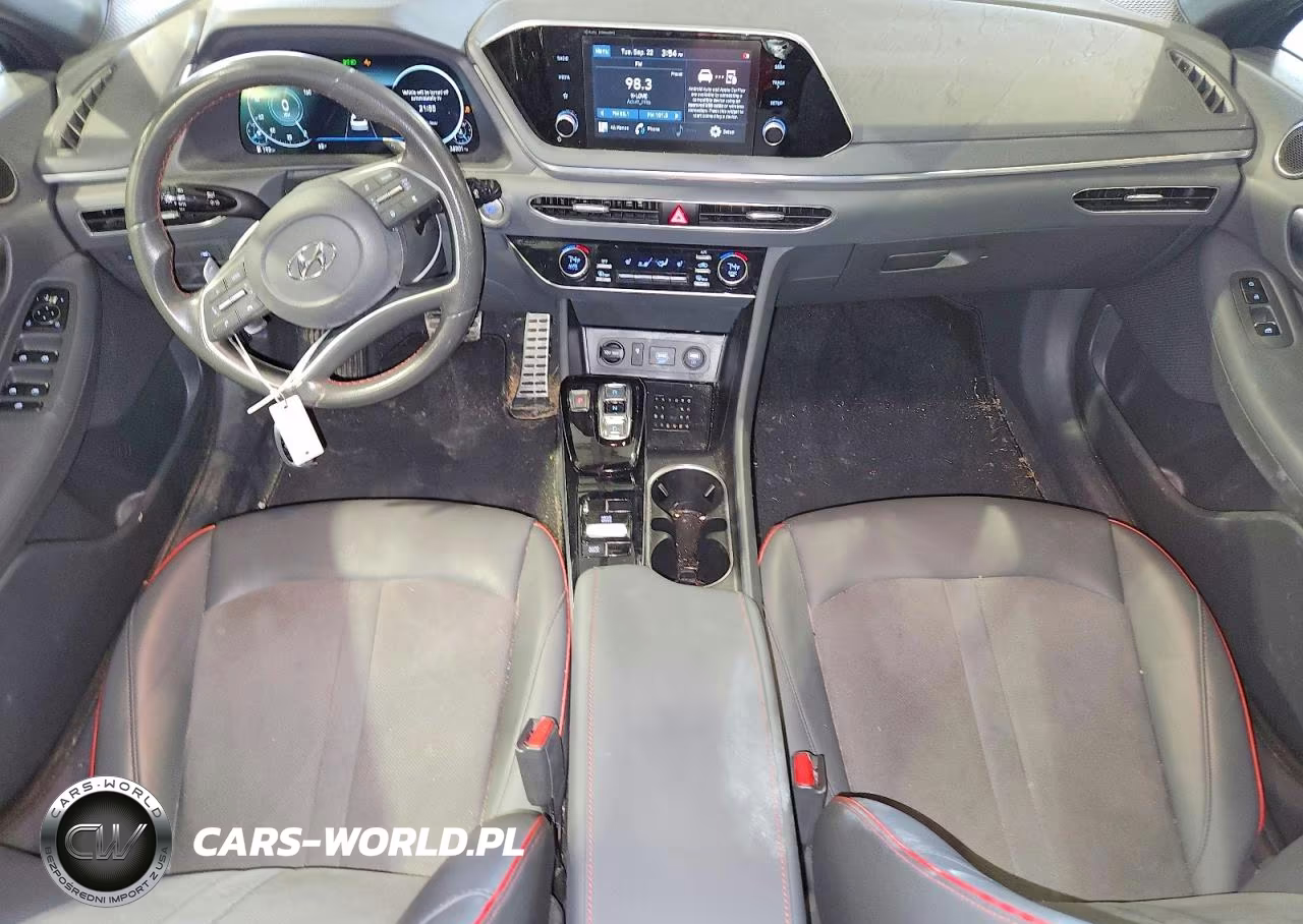 2021 Hyundai Sonata Sel Plus VIN:5NPEJ4J26MH082075 - 8