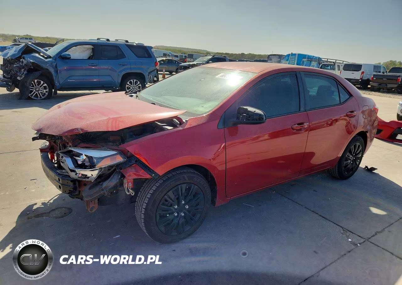 2014 Toyota Corolla Le VIN:5YFBURHE1EP114717 - 1