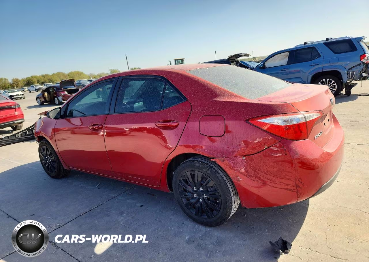 2014 Toyota Corolla Le VIN:5YFBURHE1EP114717 - 2