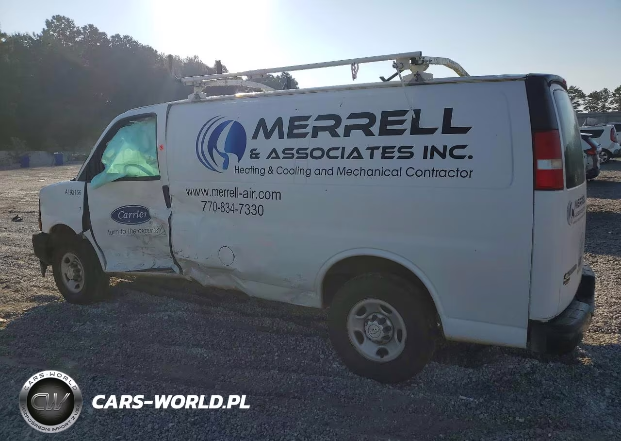 2017 Chevrolet Express G2500 VIN:1GCWGAFF7H1221463 - 2