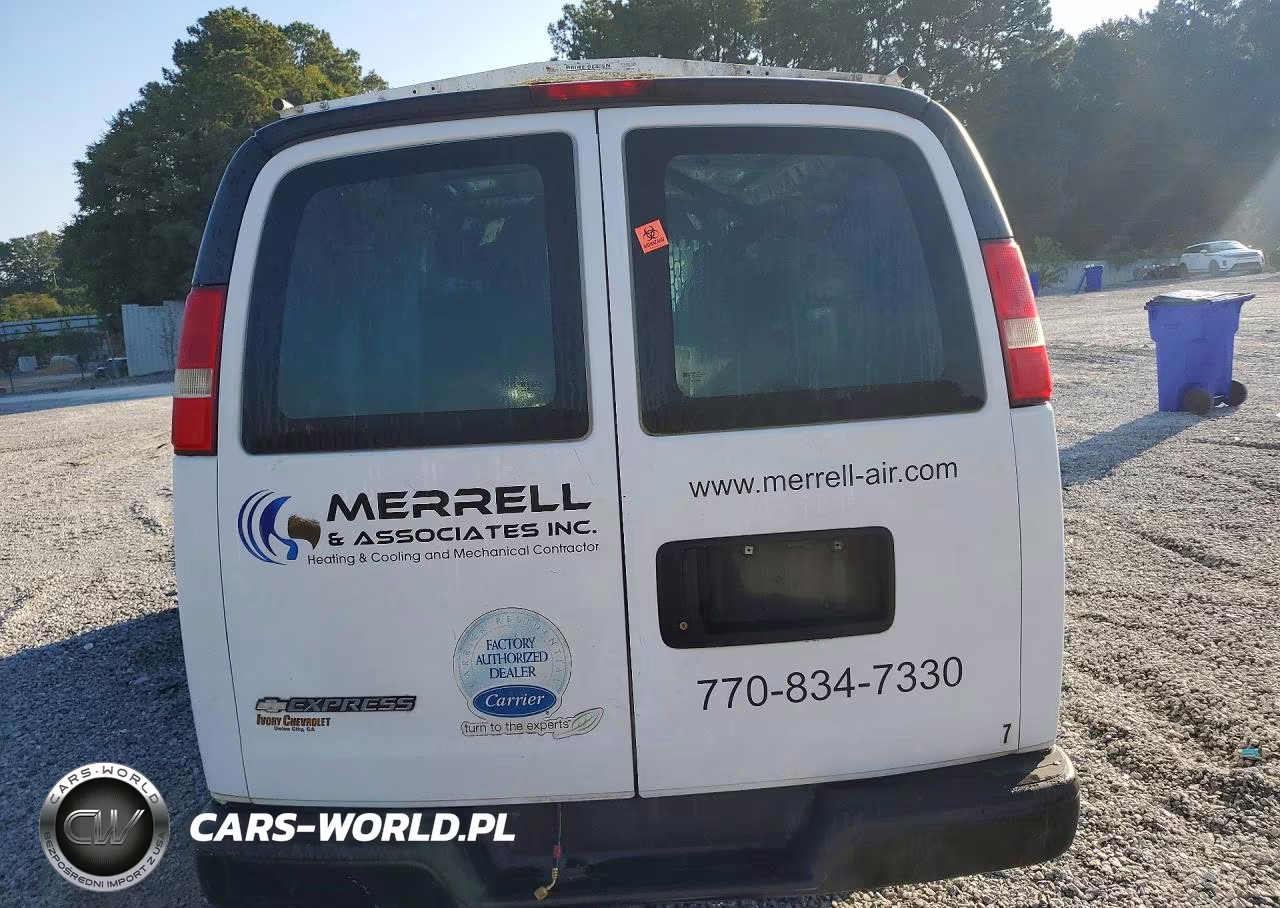 2017 Chevrolet Express G2500 VIN:1GCWGAFF7H1221463 - 6