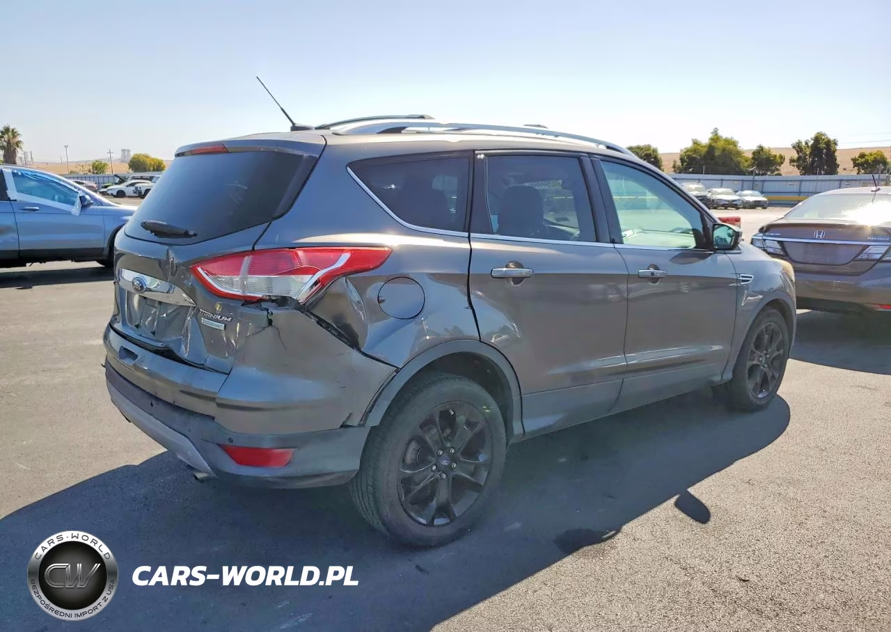 2014 Ford Escape Titanium VIN:1FMCU0JX5EUB49657 - 3
