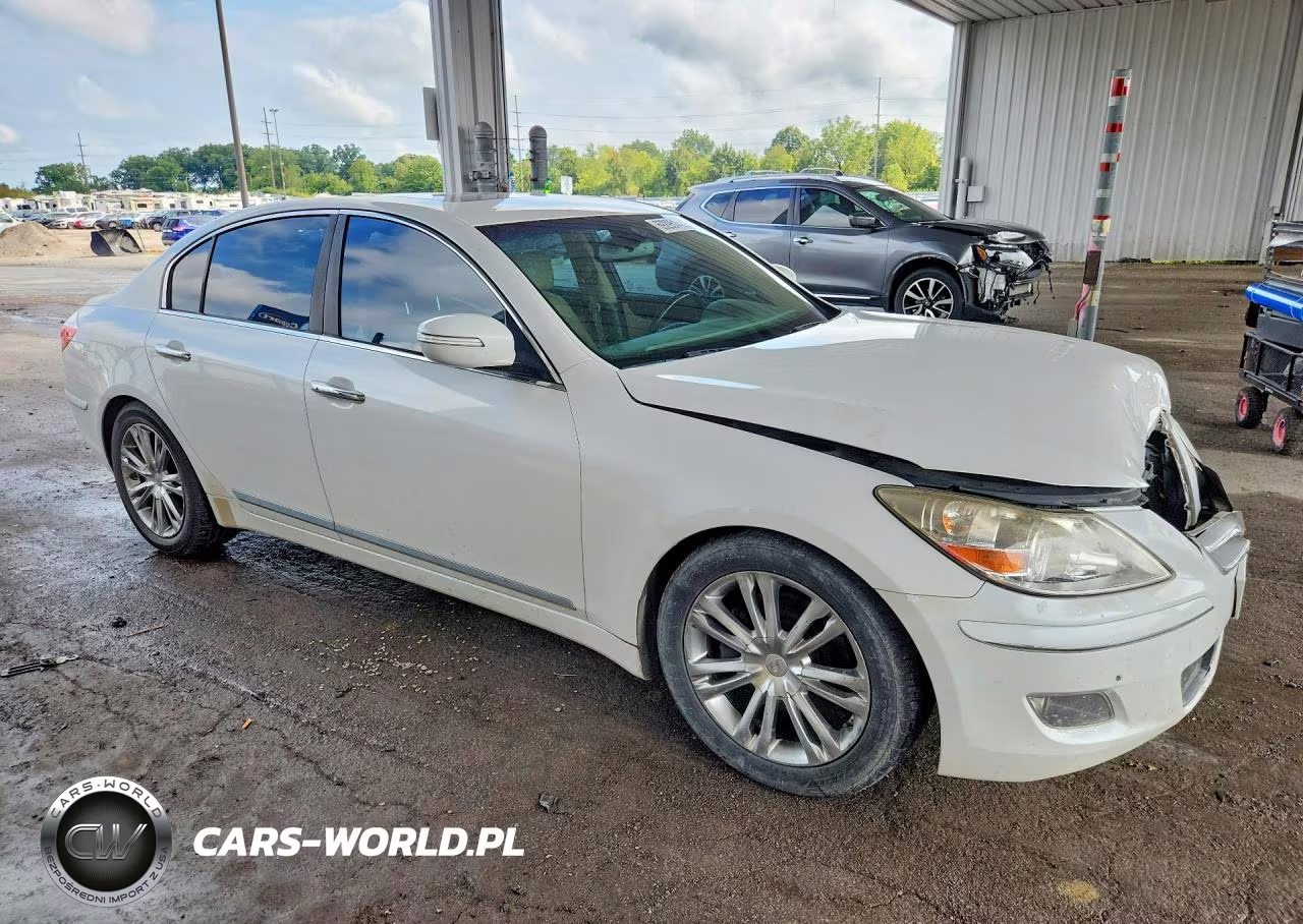 2011 Hyundai Genesis 4.6L VIN:KMHGC4DF6BU132957 - 4